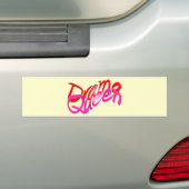 Drama Queen Bumpersticker (Op auto)