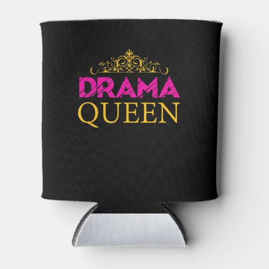 Drama Queen Crown Actress Broadway Actress Blikjeskoeler (Voorkant)