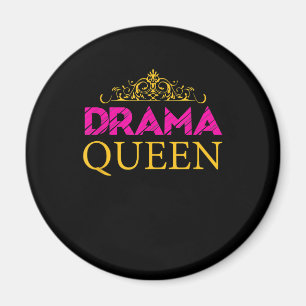 Drama Queen Crown Actress Broadway Actress Magneet