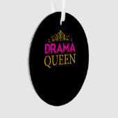 Drama Queen Crown Actress Broadway Actress Ornament (voorkant)