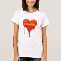 Drama Queen Dramarama bleeding heart women's