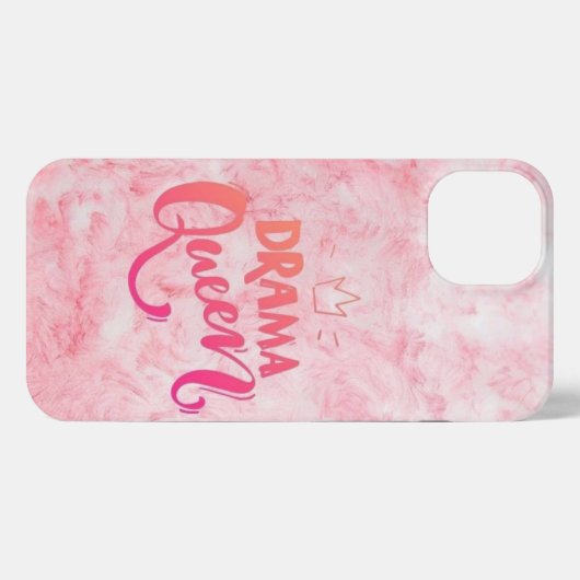 Drama Queen iPhone Hoesje (Achterkant horizontaal)