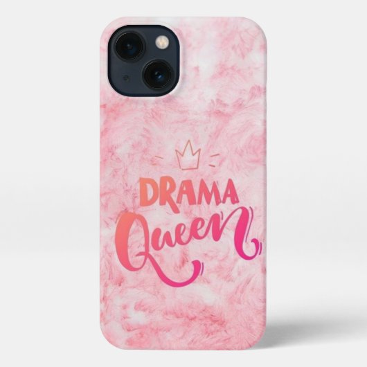 Drama Queen iPhone Hoesje (Achterkant)