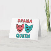 Drama Queen Kaart (Voorkant)