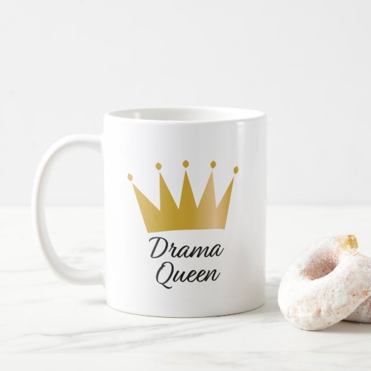Drama Queen Koffiemok (Met donut)