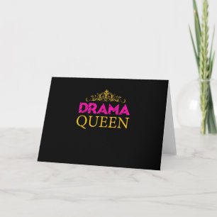 Drama Queen Kroon Actrice Broadway Actrice Kaart