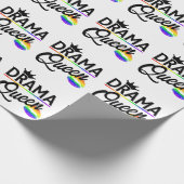 Drama Queen | LGBTQ Pride  Cadeaupapier (Hoek)