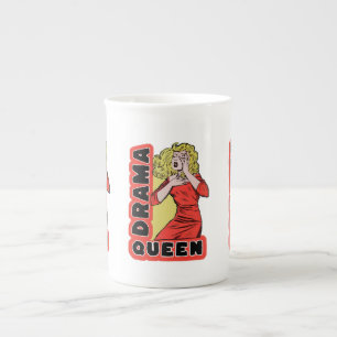 Drama Queen omdat alles me te veel opwondt Porselein Kop
