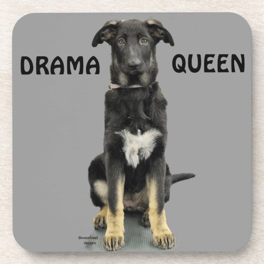 DRAMA QUEEN ONDERZETTER (Voorkant)
