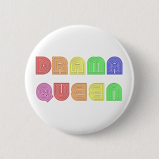 Drama Queen Ronde Button 5,7 Cm