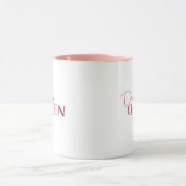 Drama Queen Roos Gold Glitter Mok (Midden)