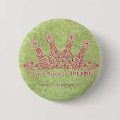 Drama Queen Round Button (Voorkant)