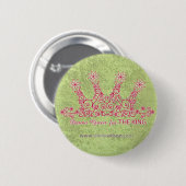 Drama Queen Round Button (Voorkant /achterkant)