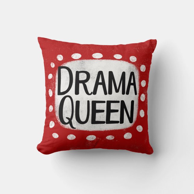 Drama Queen Sierkussen (Voorkant)