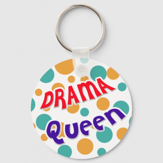 Drama Queen Sleutelhanger (Voorkant)