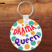 Drama Queen Sleutelhanger (Voorkant)