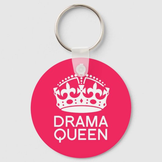 Drama Queen Sleutelhanger (Voorkant)