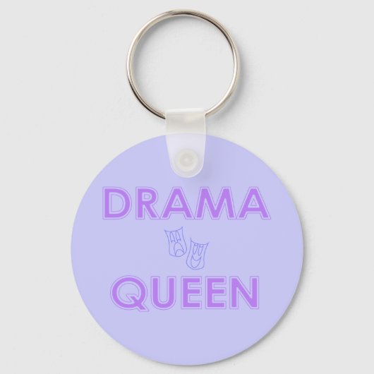 Drama Queen Sleutelhanger (Voorkant)
