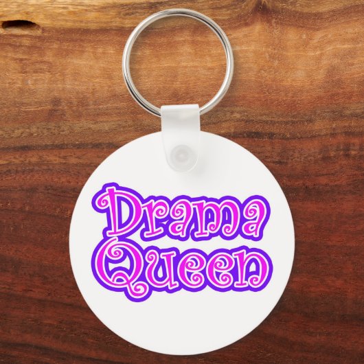 Drama Queen Sleutelhanger (Voorkant)