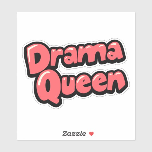 Drama Queen Sticker (Vel)