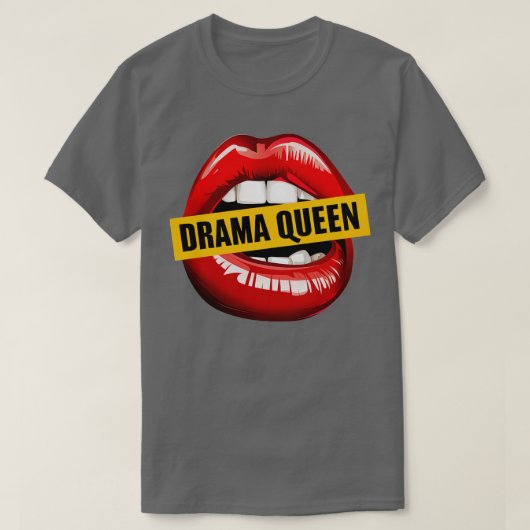 Drama Queen T-shirt (Design voorkant)
