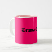 Drama Queen Tweekleurige Koffiemok (Voorkant links)