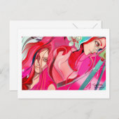 Drama Queens Briefkaart (Voorkant / Achterkant)