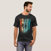 Drama Retro T-shirt (Voorkant volledig)