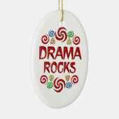 Drama Rocks Keramisch Ornament (Rechts)