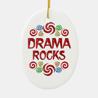 Drama Rocks Keramisch Ornament