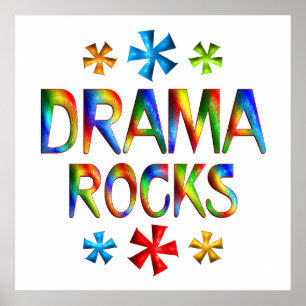 DRAMA ROCKS POSTER