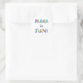 Drama Ronde Sticker (Tas)