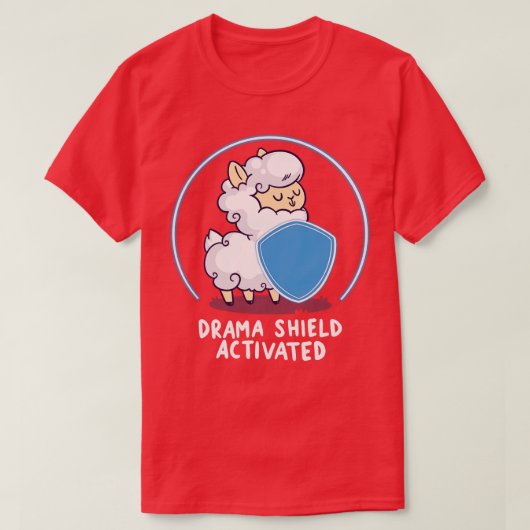 Drama Shield T-shirt (Design voorkant)