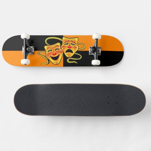 "Drama" Skateboard ontwerp. (Horizontaal)