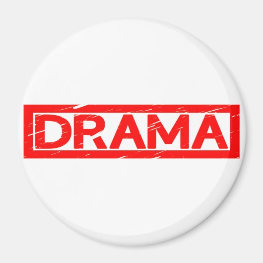 Drama Stamp Magneet (Voorkant)