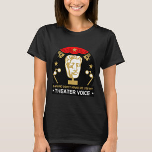 Drama-studenten en acteerschool t-shirt