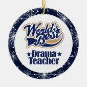 Drama Teacher Gift Ornament (Voorkant)