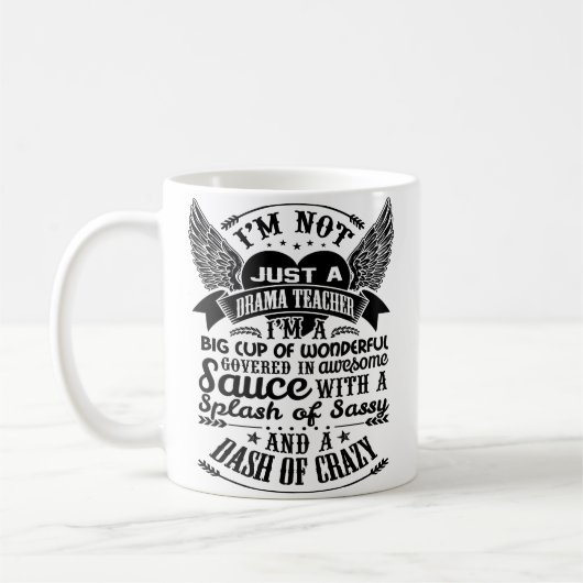 Drama Teacher Mok Coffee Cup Funny Gifts (Links)