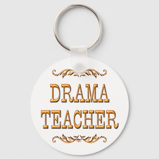 Drama Teacher Sleutelhanger (Voorkant)
