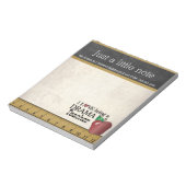 Drama Teacher |  stijl Notitieblok (Linkerzijde)