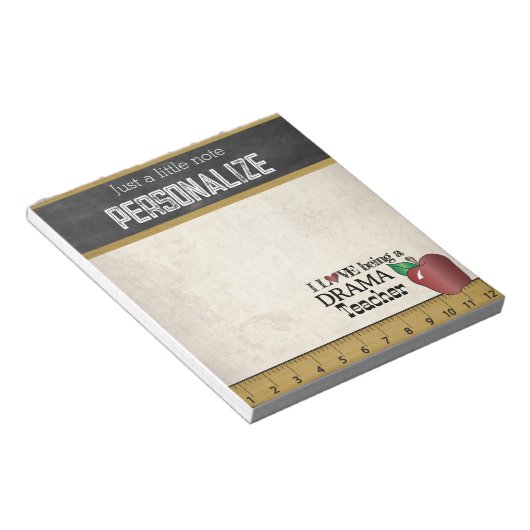 Drama Teacher |  stijl Notitieblok (Schuin)