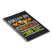 Drama Theater Lover Musical Lover en Tea Drinker Notitieboek (Rechterzijde)