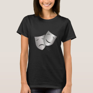 Drama Theater maskers Comedy en Tragedie 2 T-shirt