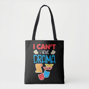 Drama Theater Stage Actor Rehearsal Theater Tote Bag