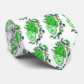 Drama Tragedie en comedy maskers Vine Fashionable  Stropdas (Opgerold)