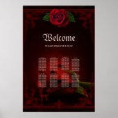 Drama van de liefde, het gotische Roos van de heri Poster (Voorkant)