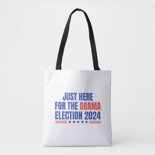Drama Verkiezingen 2024 partijloze politieke drama Tote Bag (Voorkant)
