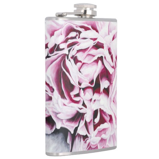 "Drama" Vinyl Wrapped Flask Heupfles (Rechts)