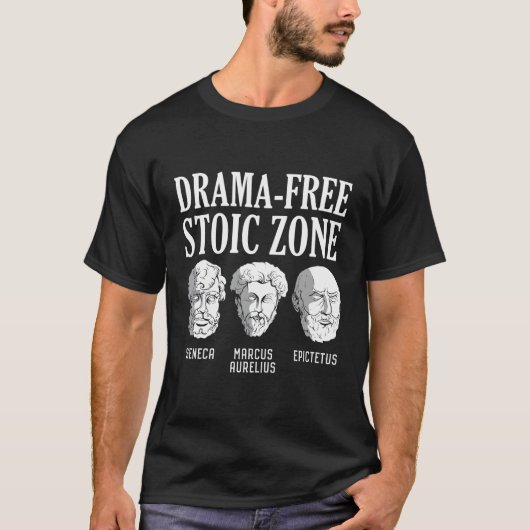 Drama-vrije Stoic Zone T-shirt (Voorkant)
