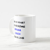 dramacoach, geweldige koffiemok (Voorkant links)